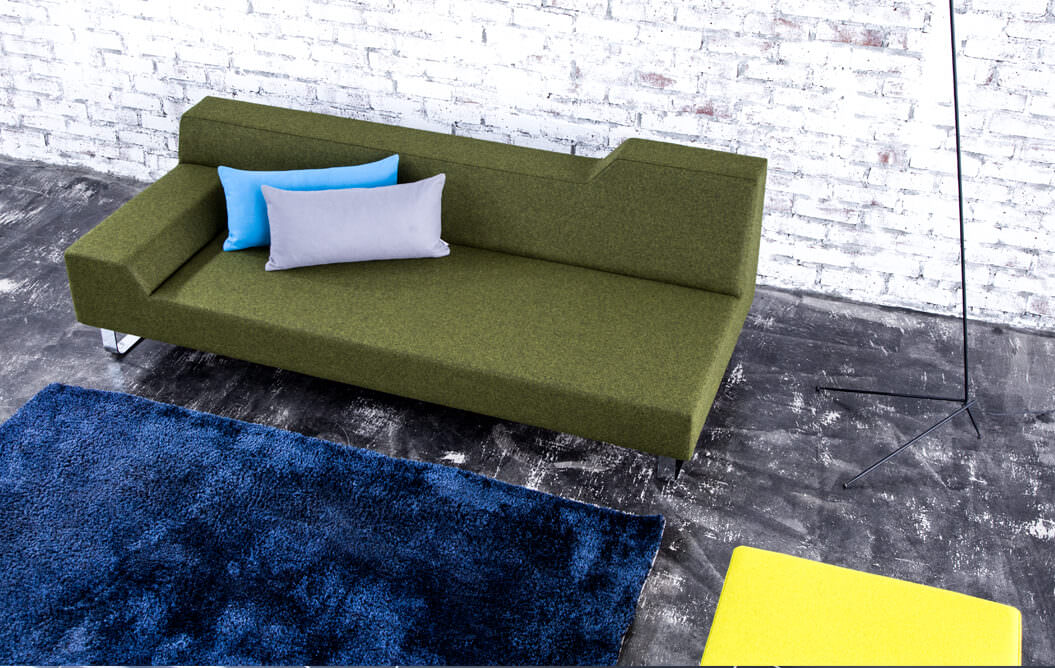 Kvadrat(クヴァドラ)のテキスタイルを使用したFLANNEL SOFA | ソファ専門店FLANNEL SOFA